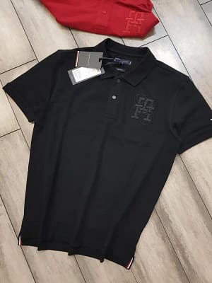 Tommy Hilfiger luxury original quality 2025 in store polo tshirts
