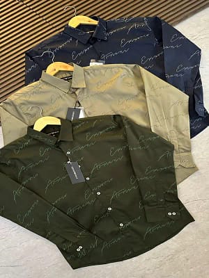 Emporio Armani luxury original quality 2024 in store shirts