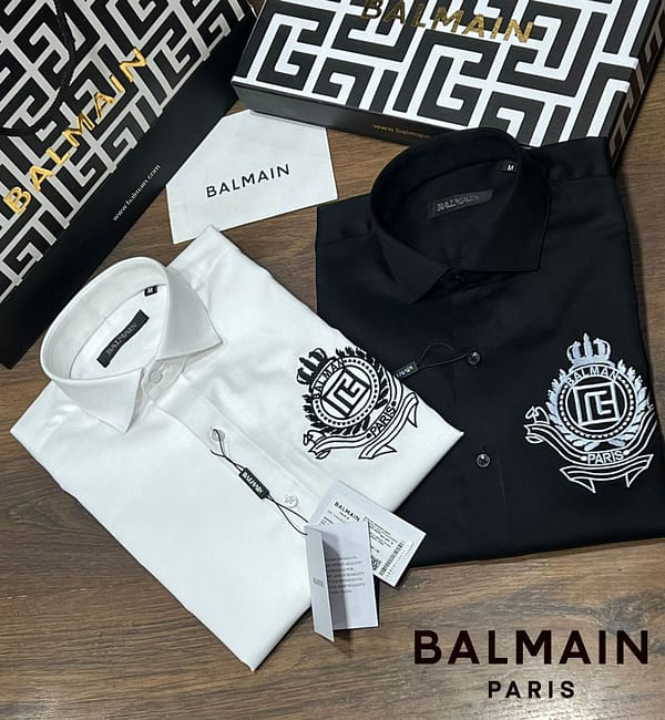 Balmain Paris luxury party wear shirt collection - Image 4
