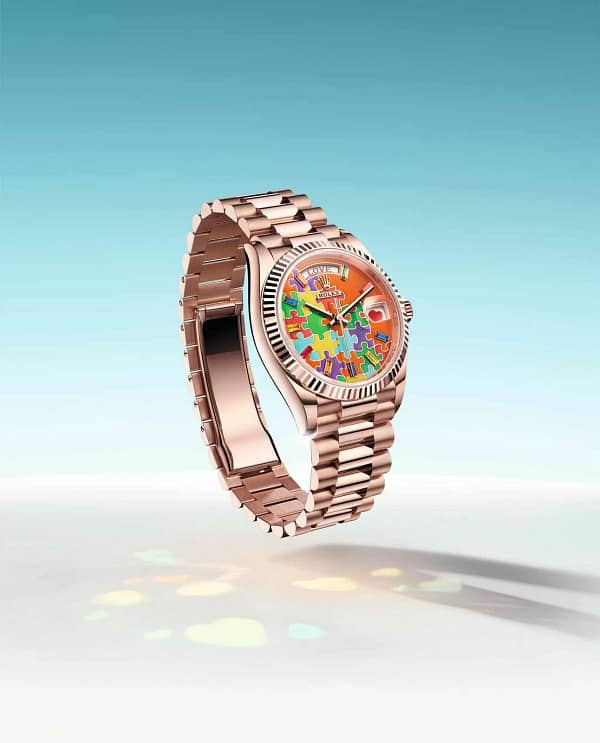 Rolex Oyster Perpetual wrist watch for men - Image 3