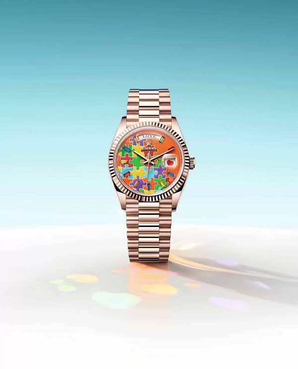 Rolex Oyster Perpetual wrist watch for men - Image 4