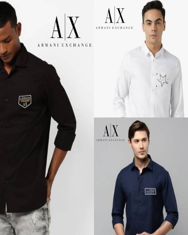 Armani Exchange original quality 2024 in store shirts for men - Image 3