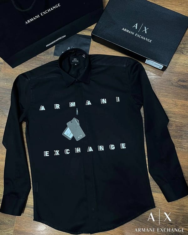 Armani Exchange formal 2024 in store shirts for men