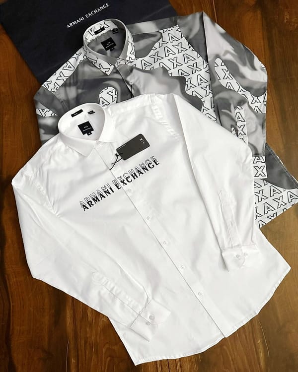 Armani Exchange luxury in store shirts for men