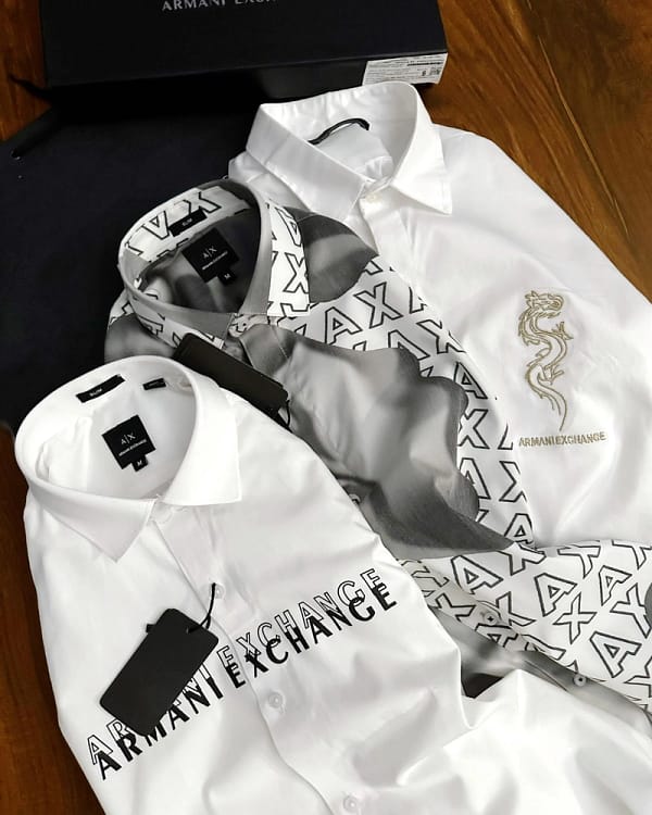 Armani Exchange luxury in store shirts for men - Image 2