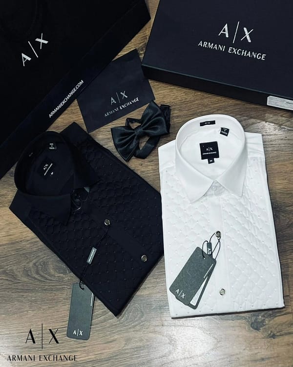 Armani Exchange premium formal 2024 in store shirts - Image 6