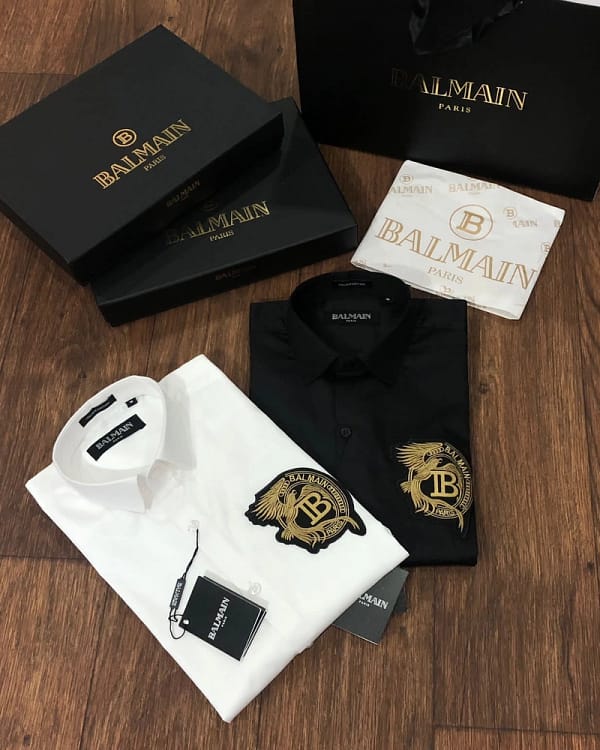 Balmain Paris luxury original quality 2024 in store shirt collection - Image 4