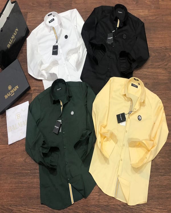 Balmain Paris luxury original quality 2024 in store shirt collection - Image 2