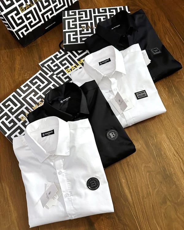 Balmain Paris luxury original quality 2024 in store shirt collection - Image 7