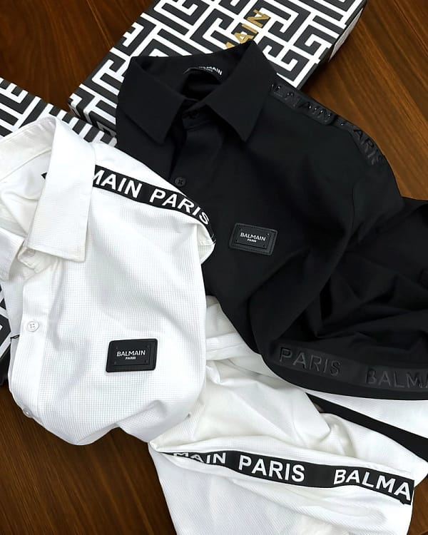 Balmain Paris luxury original quality 2024 in store shirt collection - Image 3