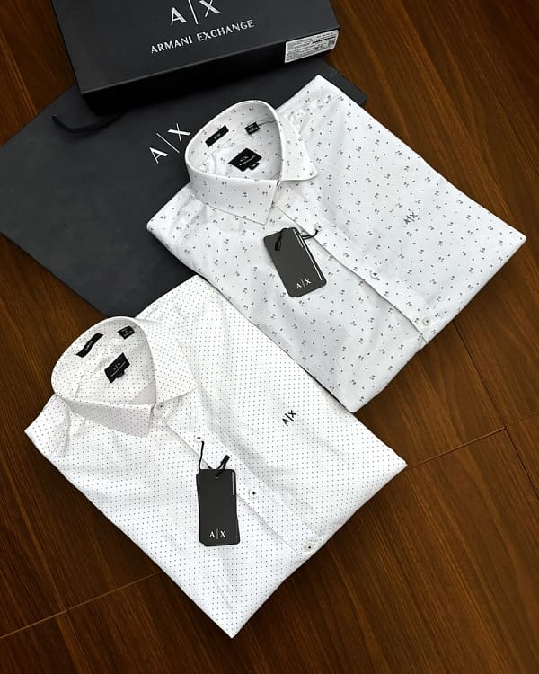 Armani Exchange luxury original quality 2024 in store shirt collection