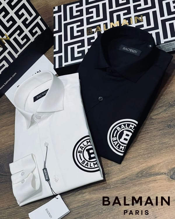 Balmain Paris formal 2025 in store shirts for men - Image 2