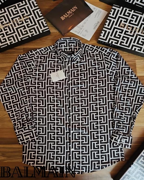 Balmain Paris luxury original quality 2024 in store shirt collection - Image 3