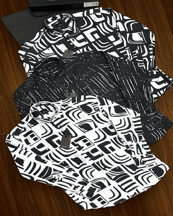 Armani formal 2025 in store shirts for men - Image 3