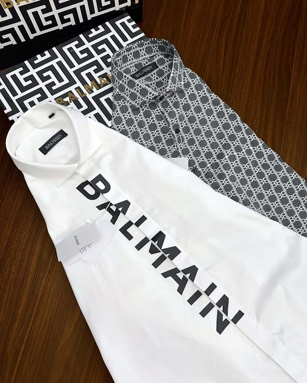 Balmain Paris luxury original quality 2024 in store shirt collection - Image 3