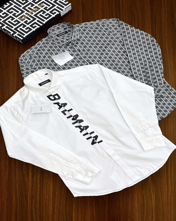 Balmain Paris luxury original quality 2024 in store shirt collection - Image 4