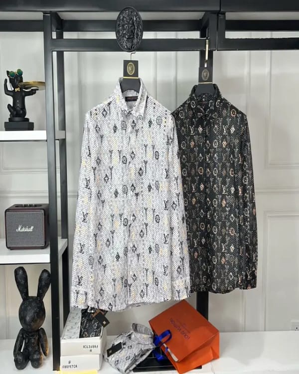 Louis Vuitton luxury original quality 2024 in store shirts - Image 2