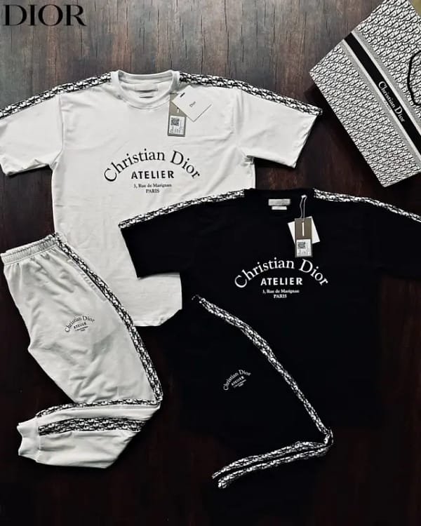 Christian dior luxury original quality 2024 in store tracksuit for men