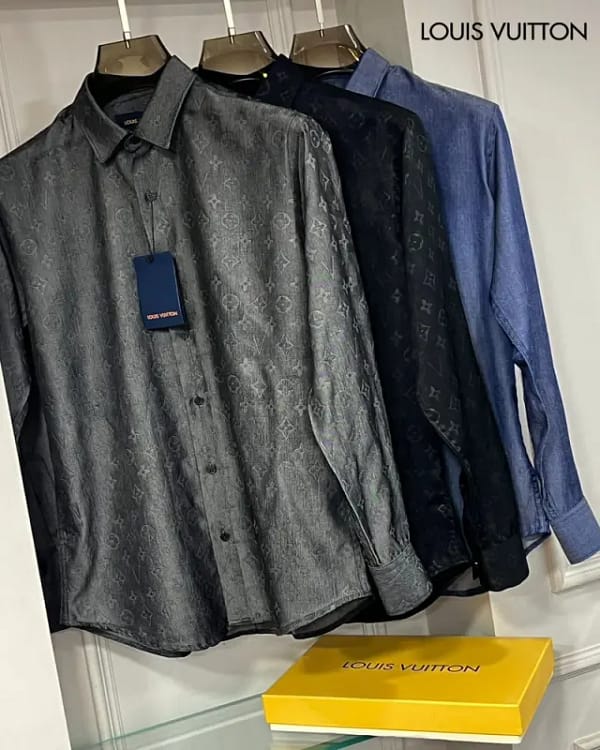 Louis Vuitton luxury original quality 2024 in store shirt collection