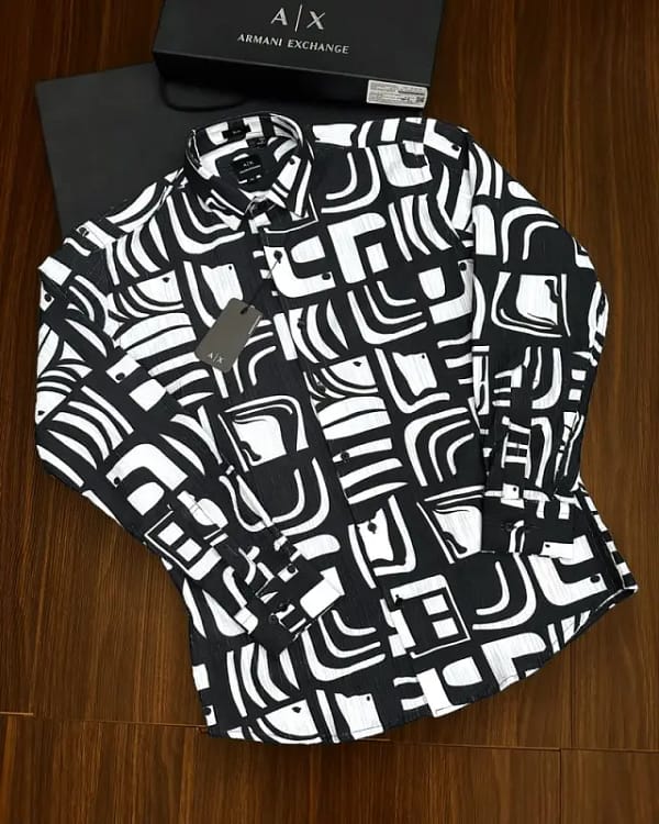 Armani Exchange luxury original quality 2024 in store shirt collection - Image 2