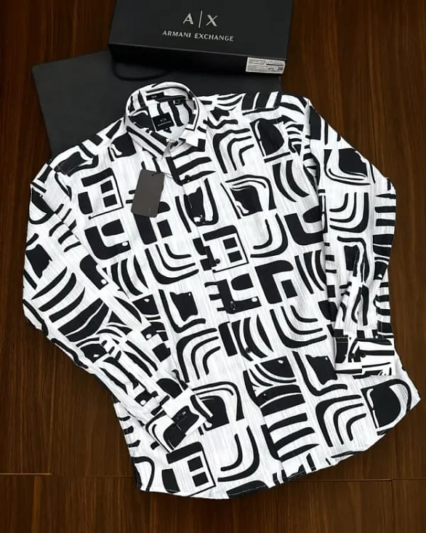 Armani Exchange luxury original quality 2024 in store shirt collection