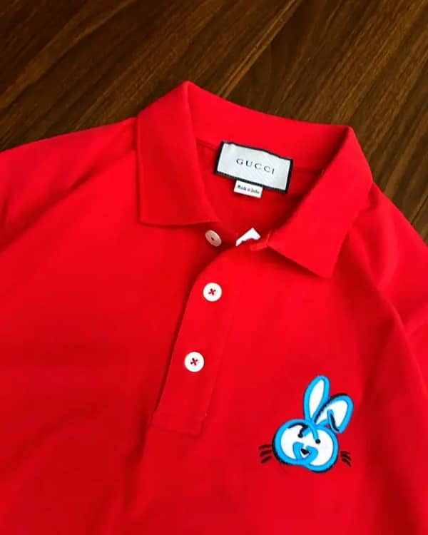Gucci imported premium cotton polo tshirts for men