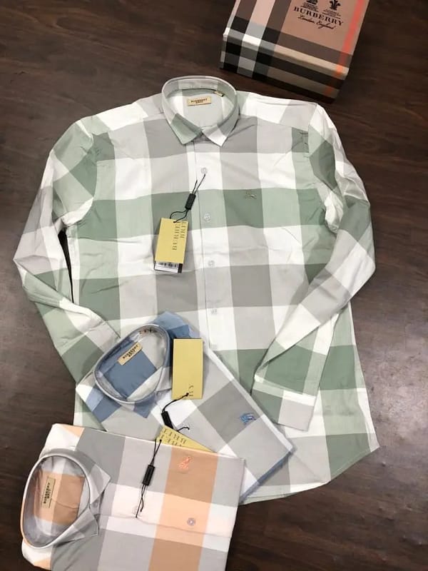 Burberry exclusive 2022 cotton shirt for men - Image 7