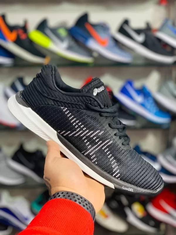 Asics fuzex mens running shoes shop