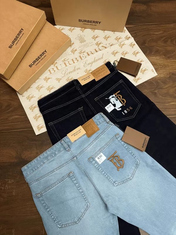 Mens burberry jeans on sale