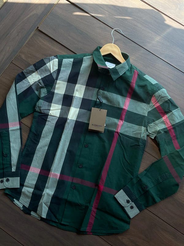 Burberry luxury original quality 2024 in store shirt collection - Image 8