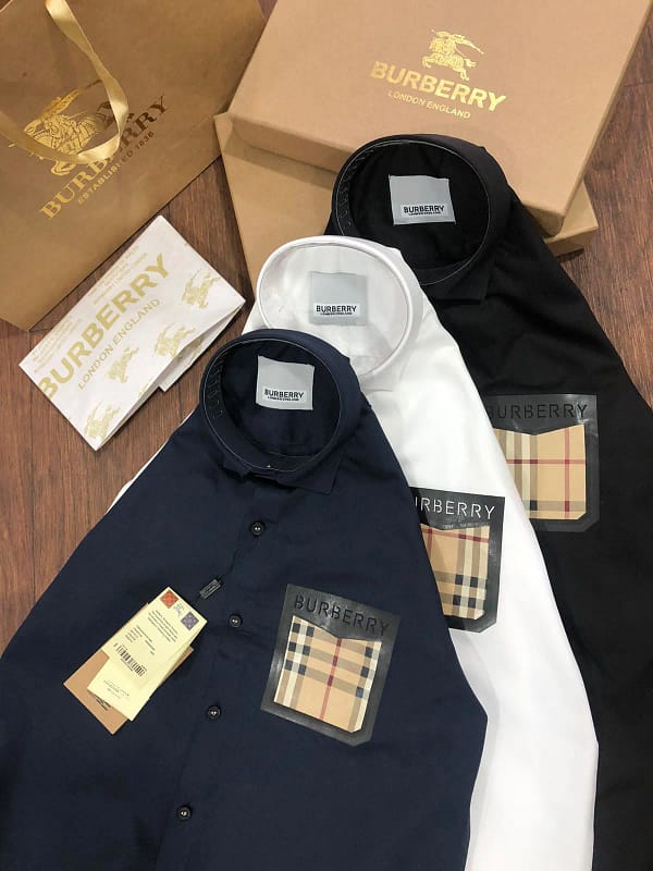 Burberry luxury original quality 2024 in store shirt collection