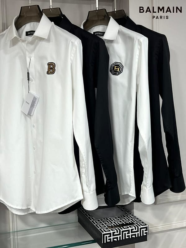 Balmain Paris luxury original quality 2024 in store shirt collection - Image 4