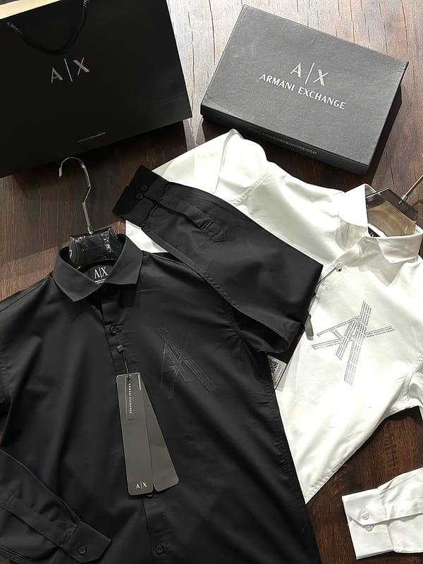 Armani Exchange formal premium 2024 in store shirts for men - Image 4