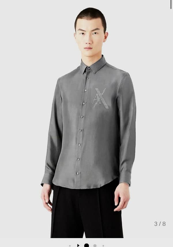 Armani Exchange formal premium 2024 in store shirts for men - Image 6