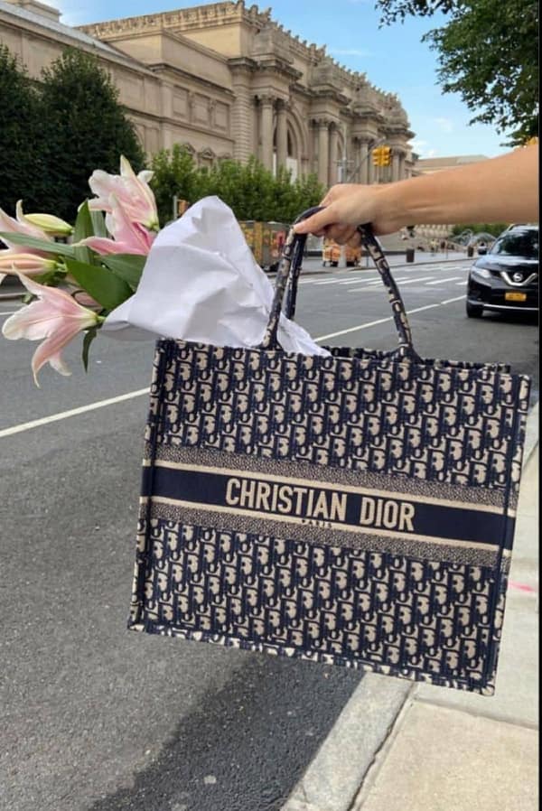 Dior Oblique Christian Dior Tote Bag Rosa Christian Oblique Dior