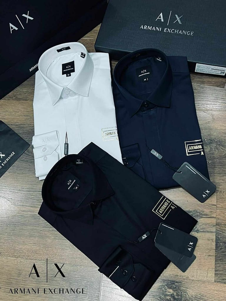 Emporio Armani Exchange Navy Armani Shirt Armani Exchange