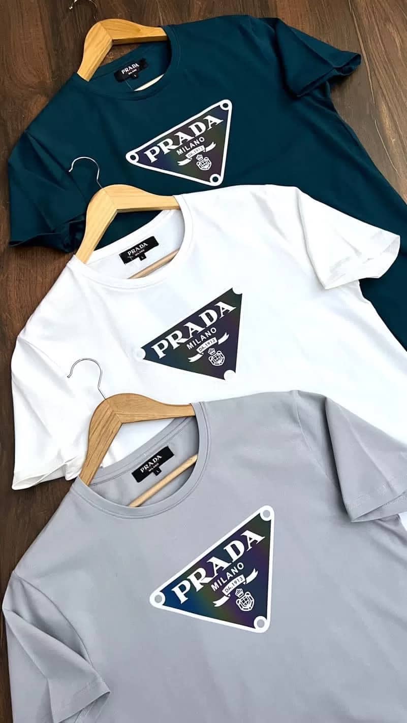 Prada t shirt for men clearance